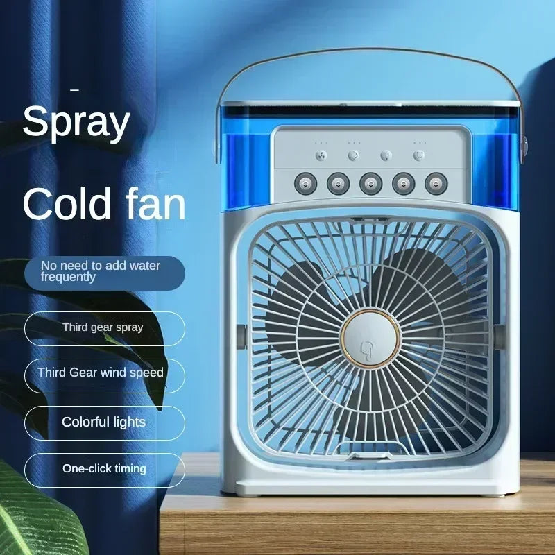 BreezeMate Mini Portable Mist Fan LED