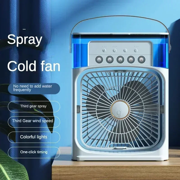 BreezeMate Mini Portable Mist Fan LED