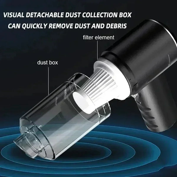 PowerClean Pro Portable Car Vacuum Cleaner