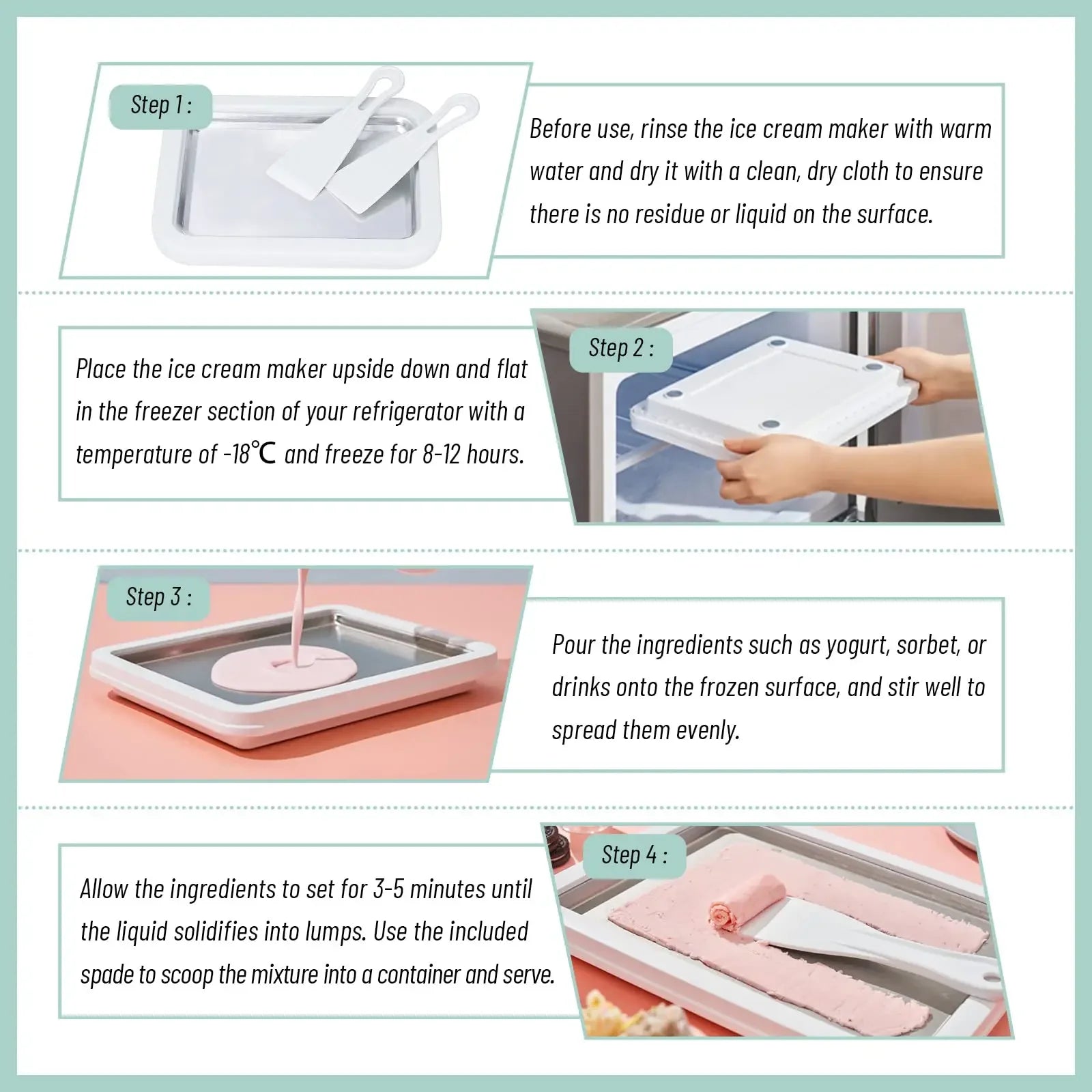 Quick Chill Rolled Ice Maker