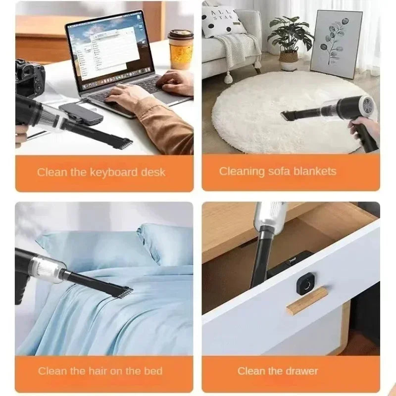 PowerClean Pro Portable Car Vacuum Cleaner