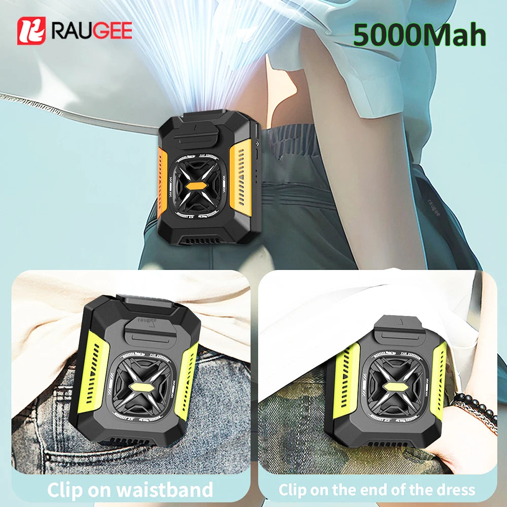 Rapid Cool Neck Clip Fan