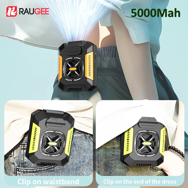 Rapid Cool Neck Clip Fan